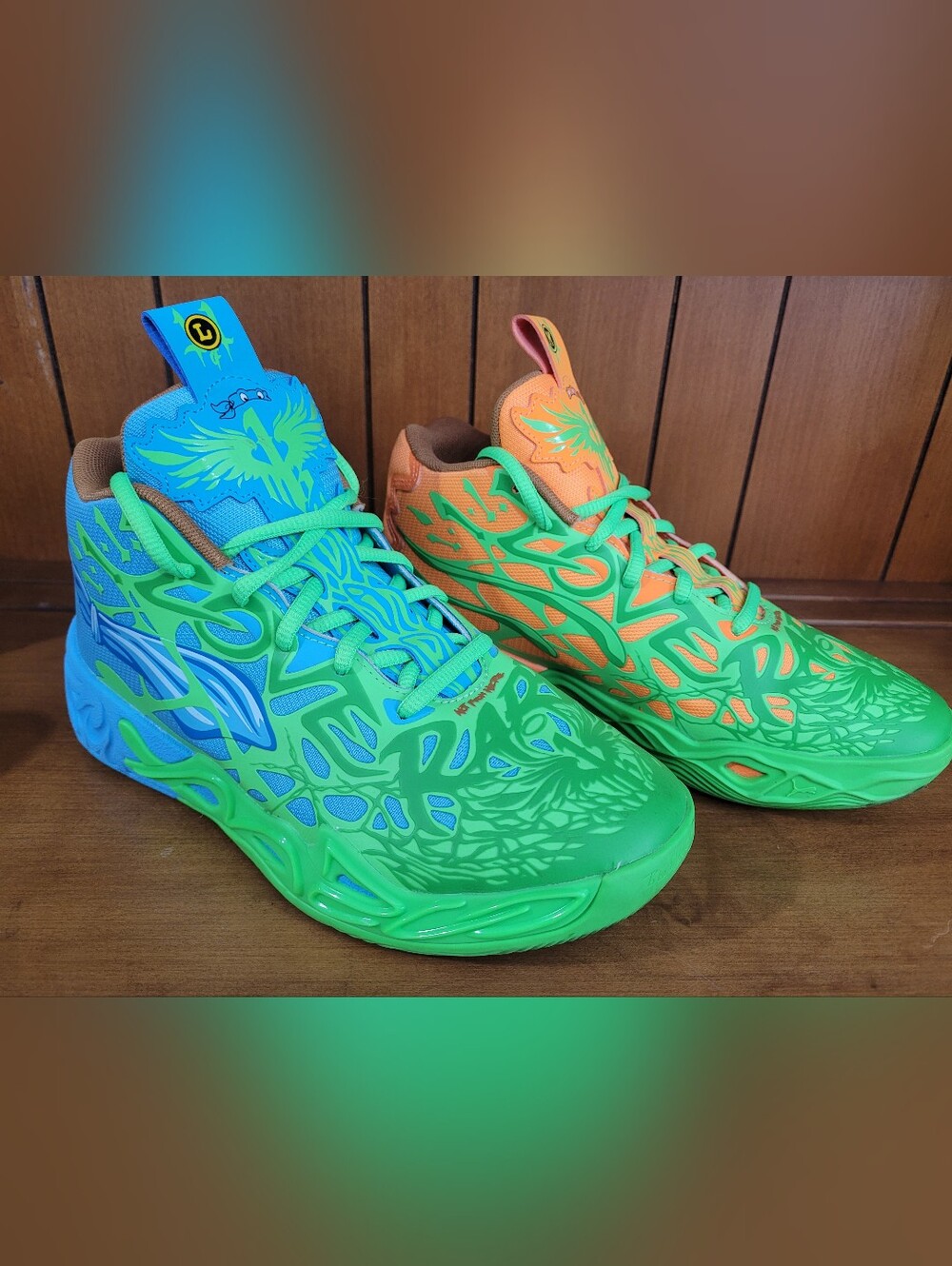 PUMA LaMelo Ball x Teenage Mutant Ninja Turtles MB.04 Leonardo & Michelangelo 5